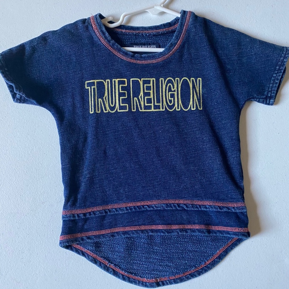 True Religion Jean Print Top